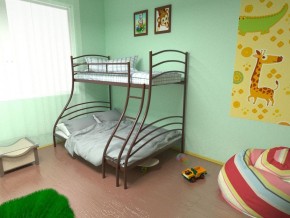 Кровать 2-х ярусная Глория 1400*1900 (МилСон)  в Ишиме - ishim.mebel-74.com | фото