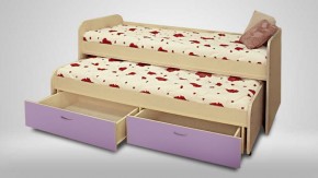 Кровать 2-х ярусная выкатная Антошка с ящиками (ЛДСП) в Ишиме - ishim.mebel-74.com | фото
