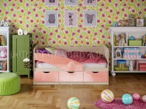 Кровать Бабочки (Розовый металлик) 1600 в Ишиме - ishim.mebel-74.com | фото