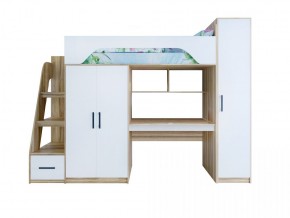 Кровать-чердак Тея + Шкаф-Пенал Тея в Ишиме - ishim.mebel-74.com | фото