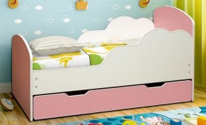 Кровать детская Облака №1 (700*1400) ЛДСП в Ишиме - ishim.mebel-74.com | фото