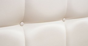 Кровать двойная Хлоя 180 + ортопед + ПМ + дно (арт. Пегасо крем к/з (сливочный)) в Ишиме - ishim.mebel-74.com | фото