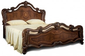 Кровать двуспальная "Илона" без мягкого изголовья (1800) караваджо в Ишиме - ishim.mebel-74.com | фото
