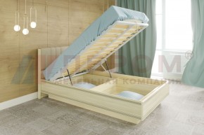 Кровать КР-1011 с мягким изголовьем в Ишиме - ishim.mebel-74.com | фото