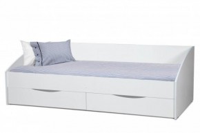 Кровать одинарная "Фея - 3" симметричная New (2000Х900) белая в Ишиме - ishim.mebel-74.com | фото