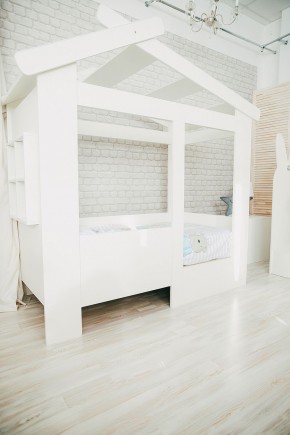 Кровать Теремок (800*1600) Без ящика/ступеньки в Ишиме - ishim.mebel-74.com | фото