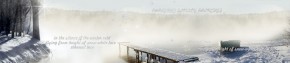 Кухонный фартук с эффектом мерцания Зима (3000) Композит глянец в Ишиме - ishim.mebel-74.com | фото