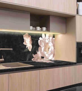 Кухонный фартук со столешницей (А-05) в едином стиле (3050 мм) в Ишиме - ishim.mebel-74.com | фото