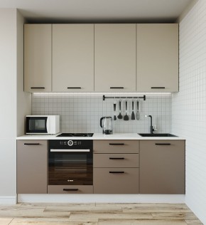 Кухонный гарнитур Латте 2200 (Стол. 26мм) в Ишиме - ishim.mebel-74.com | фото