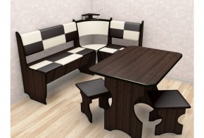 Кухонный уголок Домино Стандарт + стол + табурет 2 шт. (1000*1500) в Ишиме - ishim.mebel-74.com | фото