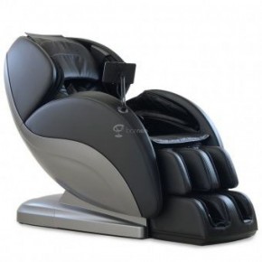 Массажное кресло PS6500 черно-серебряное в Ишиме - ishim.mebel-74.com | фото