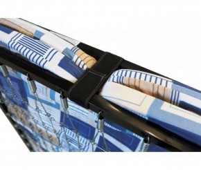 Раскладная кровать Здоровье 1440*600, пленка, матрас ППУ 40 мм в Ишиме - ishim.mebel-74.com | фото