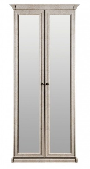 Шкаф 2-х створчатый с зеркалом Афина (крем корень) в Ишиме - ishim.mebel-74.com | фото