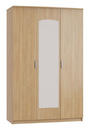 Шкаф 3-х дверный с зеркалом Шк210.1 МС Ирина в Ишиме - ishim.mebel-74.com | фото