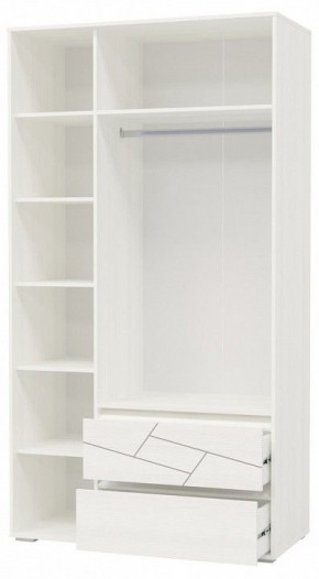 Шкаф 3-х дверный с ящиками АДЕЛИНА (4-4832рам.б) в Ишиме - ishim.mebel-74.com | фото