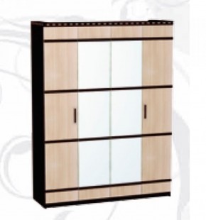 Шкаф 4-х дверный для одежды и белья "Ольга-13" в Ишиме - ishim.mebel-74.com | фото