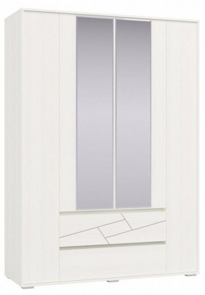 Шкаф 4-х дверный с ящиками АДЕЛИНА (4-4833рам.б) в Ишиме - ishim.mebel-74.com | фото