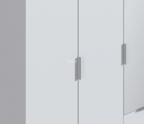 Шкаф 5-ти дверный Николь СБ-2594/1 (Белый) в Ишиме - ishim.mebel-74.com | фото