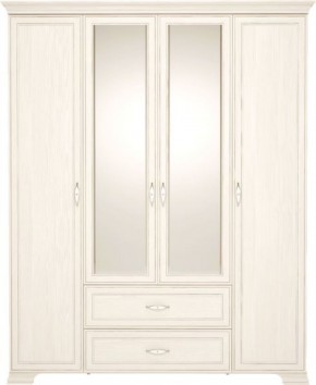 Шкаф для одежды 4-х дверный с зеркалом Венеция 2 бодега в Ишиме - ishim.mebel-74.com | фото