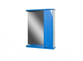 Шкаф-зеркало Радуга Синий металлик 50 ПРАВЫЙ АЙСБЕРГ (DA1128HZR) в Ишиме - ishim.mebel-74.com | фото