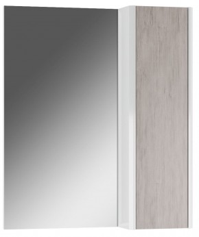 Шкаф-зеркало Uno 60 Дуб серый левый/правый Домино (DU1503HZ) в Ишиме - ishim.mebel-74.com | фото