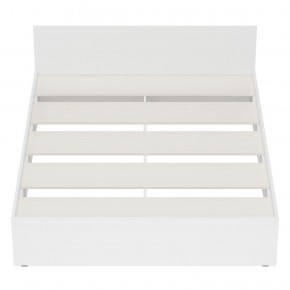 Стандарт Кровать 1600, цвет белый, ШхГхВ 163,5х203,5х70 см., сп.м. 1600х2000 мм., без матраса, основание есть в Ишиме - ishim.mebel-74.com | фото