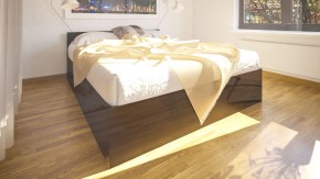 Стандарт Кровать 1600, цвет венге, ШхГхВ 163,5х203,5х70 см., сп.м. 1600х2000 мм., без матраса, основание есть в Ишиме - ishim.mebel-74.com | фото