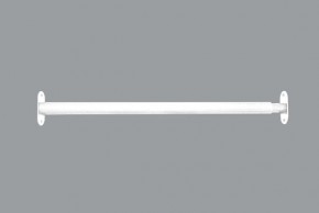 Турник-перекладина раздвиж 1300-1500мм цв.белый в Ишиме - ishim.mebel-74.com | фото