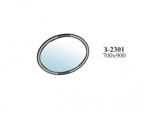 Зеркало ШЕР Дуб серый (З-2301) в Ишиме - ishim.mebel-74.com | фото