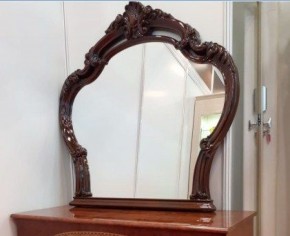 Зеркало в раме к кровати 1800 Ирина (08.250) орех в Ишиме - ishim.mebel-74.com | фото